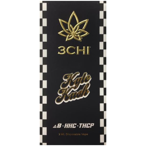 3Chi Kyle Kush Delta8thc HHC THCP 2g Disposable Vape