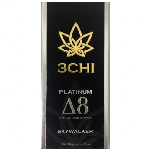 3Chi Delta 8 THC 2g Platinum Disposables | Delta 8 Emporium