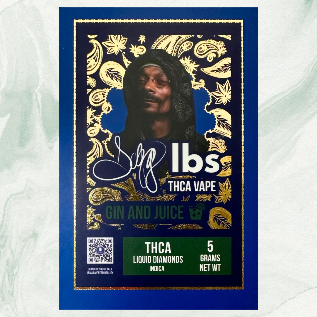 Snoop Dogg Lbs 5g THCA Disposables