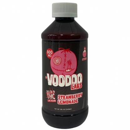 VOODOO Labs Delta 9 THC Syrup Strawberry Lemonade