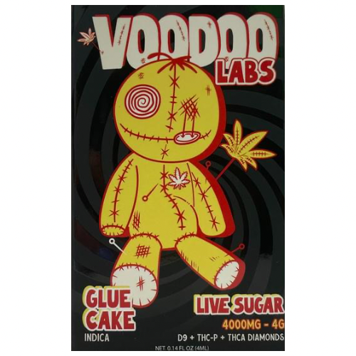 VOODOO Labs THCA 4g Disposable Glue Cake
