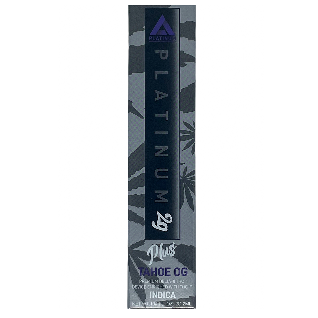 Delta Extrax Premium Delta 8 THC & THC-P 2 gram vape Disposable Tahoe OG