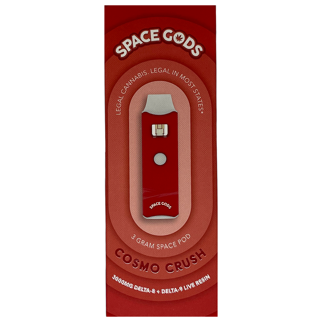 space gods space pods delta 9 thc cosmo crush vape disposable
