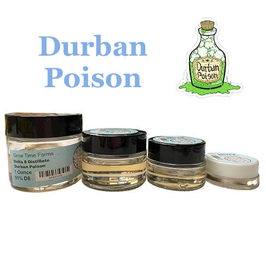 Grow Time Farms D8 Distillate - Durban Poison