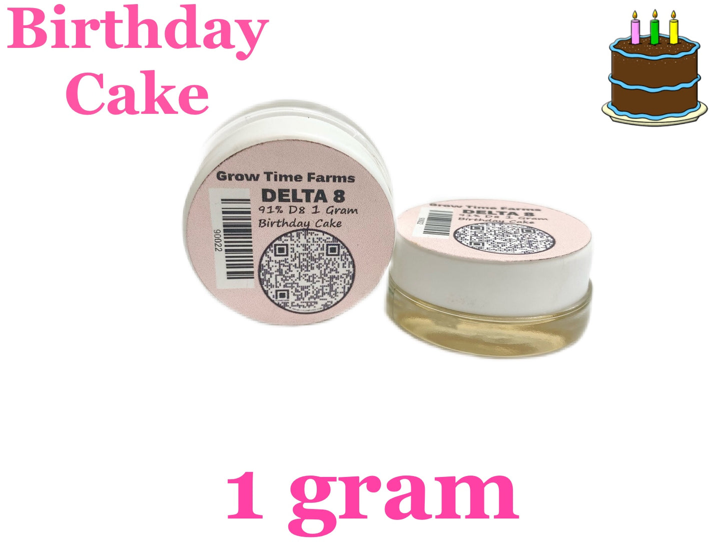 Grow Time Farms D8 Distillate - Birthday Cake