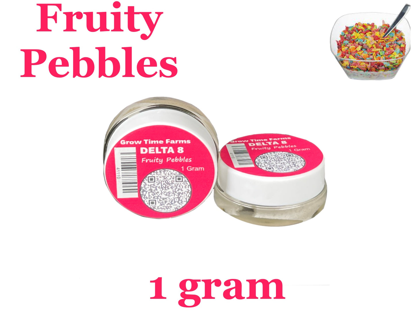 Grow Time Farms D8 Distillate - Fruity Pebbles